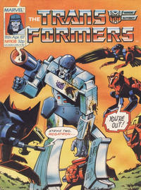 Cover Thumbnail for The Transformers (Marvel UK, 1984 series) #108
