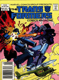 Cover Thumbnail for The Transformers Comics Magazine (Marvel, 1987 series) #3