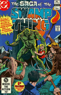 Cover Thumbnail for The Saga of Swamp Thing (DC, 1982 series) #1 [Direct]