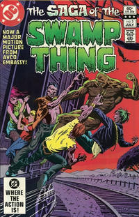 Cover Thumbnail for The Saga of Swamp Thing (DC, 1982 series) #3 [Direct]