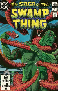Cover Thumbnail for The Saga of Swamp Thing (DC, 1982 series) #6 [Direct]