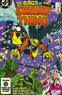 Cover for The Saga of Swamp Thing (DC, 1982 series) #27 [Direct]