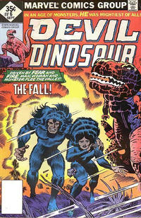 Cover for Devil Dinosaur (Marvel, 1978 series) #6 [Whitman]