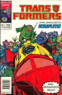 Cover Thumbnail for Transformers (Semic, 1987 series) #2/1988