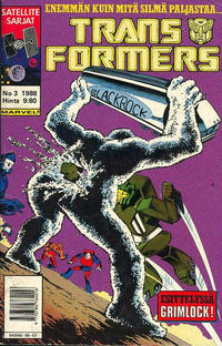 Cover Thumbnail for Transformers (Semic, 1987 series) #3/1988