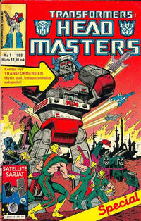 Cover Thumbnail for Transformers spesiaali (Semic, 1988 series) #1/1988