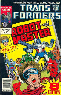 Cover Thumbnail for Transformers spesiaali (Semic, 1988 series) #1/1989