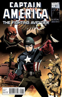 Cover Thumbnail for Captain America: Fighting Avenger (Marvel, 2011 series) #1 [Gurihiro Cover]