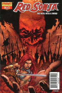 Cover Thumbnail for Red Sonja (Dynamite Entertainment, 2005 series) #15 [Mel Rubi Cover]