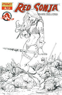 Cover Thumbnail for Red Sonja (Dynamite Entertainment, 2005 series) #19 [Sean Chen Retailer Incentive Sketch Cover]