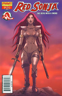 Cover for Red Sonja (Dynamite Entertainment, 2005 series) #20 [Jonathan Luna Cover]