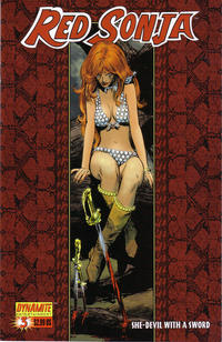Cover Thumbnail for Red Sonja (Dynamite Entertainment, 2005 series) #3 [Neal Adams Retailer Incentive Cover (1 in 50)]