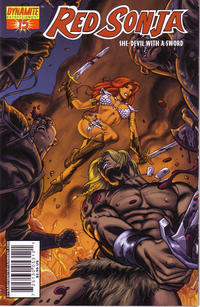 Cover Thumbnail for Red Sonja (Dynamite Entertainment, 2005 series) #15 [Stephen Sadowski Cover]