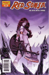 Cover for Red Sonja (Dynamite Entertainment, 2005 series) #51 [Renaud Cover]