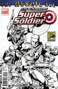Cover Thumbnail for Steve Rogers: Super-Soldier (Marvel, 2010 series) #1 [San Diego Comic Con International Variant Edition]