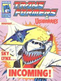 Cover Thumbnail for The Transformers (Marvel UK, 1984 series) #218