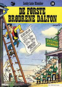 Cover Thumbnail for Lucky Luke (Semic, 1977 series) #39 - De første brødrene Dalton [1. opplag]