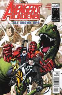 Cover for Avengers Academy (Marvel, 2010 series) #12