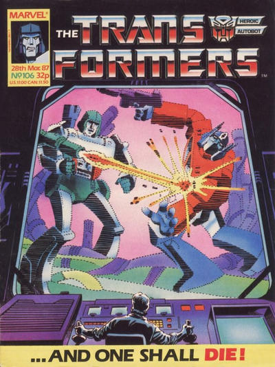 Cover for The Transformers (Marvel UK, 1984 series) #106