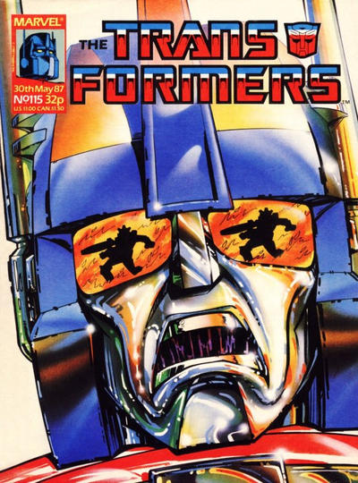 Cover for The Transformers (Marvel UK, 1984 series) #115