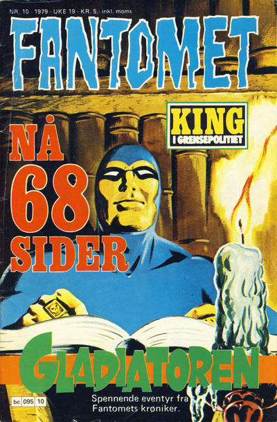 Cover for Fantomet (Semic, 1976 series) #10/1979