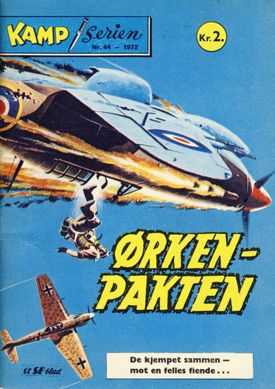 Cover for Kamp-serien (Serieforlaget / Se-Bladene / Stabenfeldt, 1964 series) #44/1972