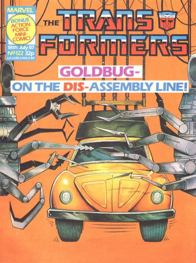 Cover for The Transformers (Marvel UK, 1984 series) #122