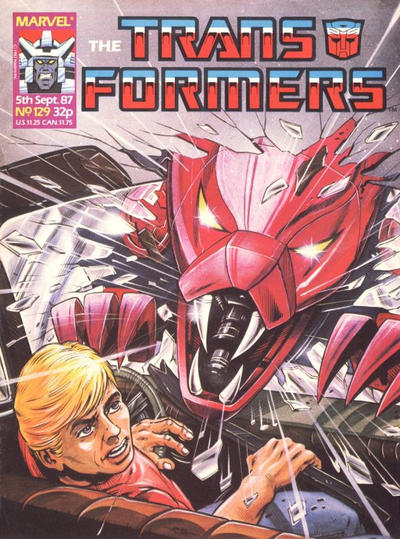 Cover for The Transformers (Marvel UK, 1984 series) #129