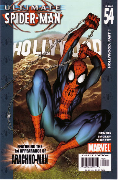 Cover for Ultimate Spider-Man (Marvel, 2000 series) #54 [Variant Edition]
