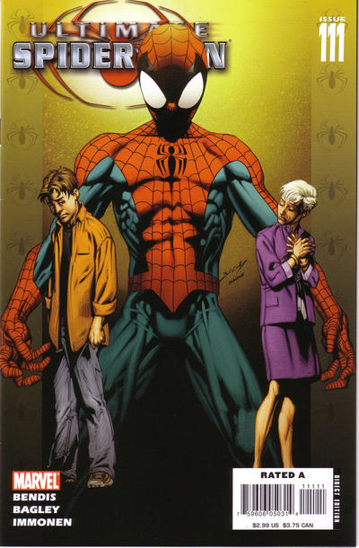 Cover for Ultimate Spider-Man (Marvel, 2000 series) #111 [Direct Edition]