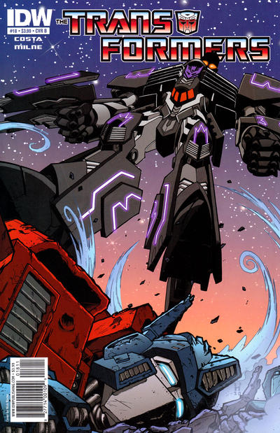 Cover for The Transformers (IDW, 2009 series) #18 [Cover B]