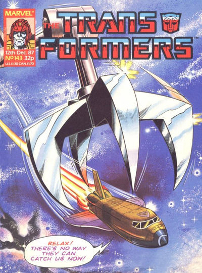 Cover for The Transformers (Marvel UK, 1984 series) #143
