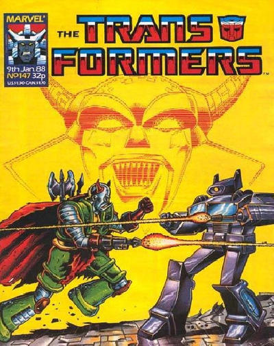 Cover for The Transformers (Marvel UK, 1984 series) #147