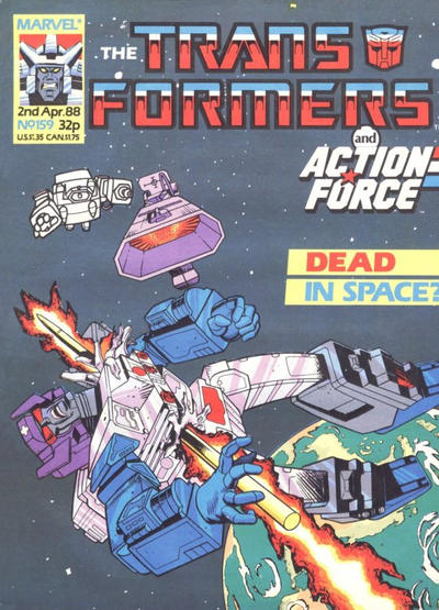 Cover for The Transformers (Marvel UK, 1984 series) #159