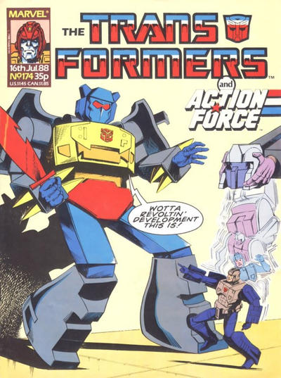 Cover for The Transformers (Marvel UK, 1984 series) #174