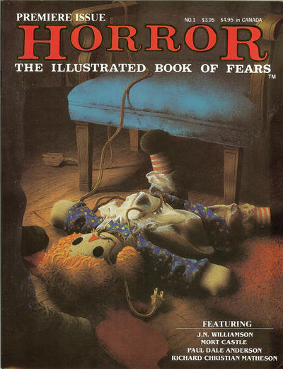 Cover for Horror: The Illustrated Book of Fears (Northstar, 1989 series) #1