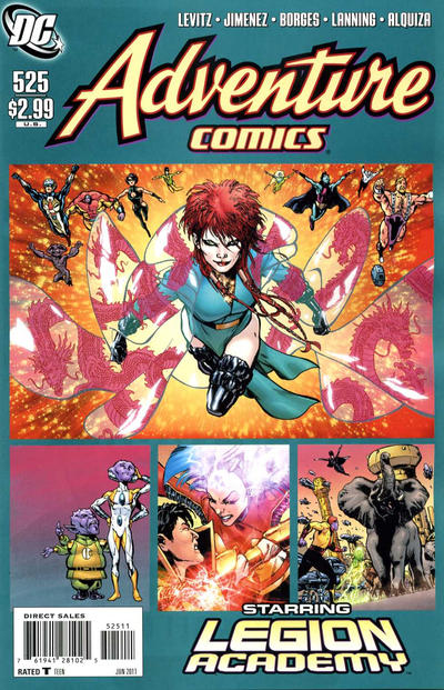 Cover for Adventure Comics (DC, 2009 series) #525 [Direct Sales]
