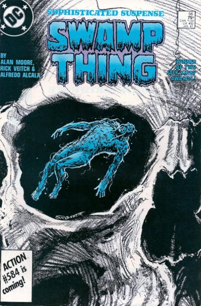 Cover for Swamp Thing (DC, 1985 series) #56 [Direct]