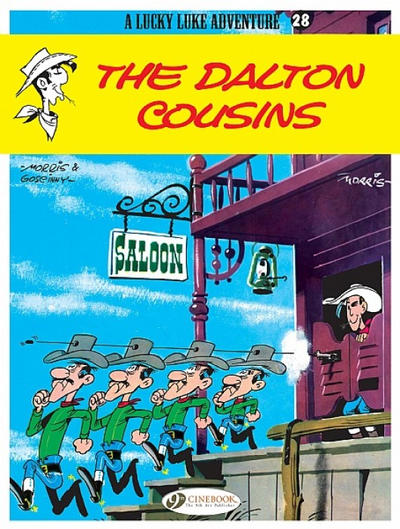 Cover for A Lucky Luke Adventure (Cinebook, 2006 series) #28 - The Dalton Cousins