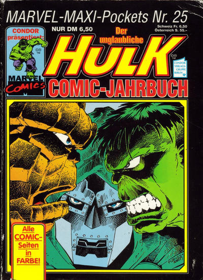 Cover for Marvel-Maxi-Pockets (Condor, 1980 series) #25
