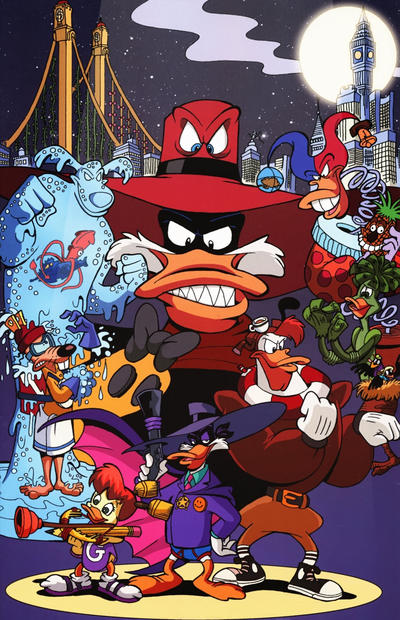 Cover for Darkwing Duck Annual (Boom! Studios, 2011 series) #1 [Cover C]