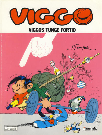 Cover for Viggo (Semic, 1986 series) #16 - Viggos tunge fortid [1. opplag]