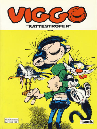 Cover for Viggo (Semic, 1986 series) #11 - Kattestrofer [2. opplag]