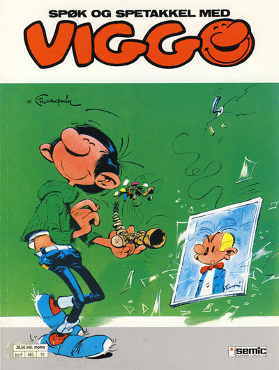 Cover for Viggo (Semic, 1986 series) #10 - Spøk og spetakkel med Viggo [2. opplag]