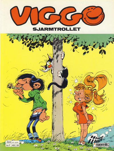 Cover for Viggo (Semic, 1986 series) #8 - Sjarmtrollet [2. opplag]