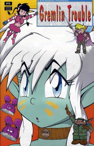 Cover for Gremlin Trouble (Anti-Ballistic Pixelations, 1995 series) #15