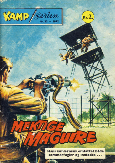 Cover for Kamp-serien (Serieforlaget / Se-Bladene / Stabenfeldt, 1964 series) #33/1972