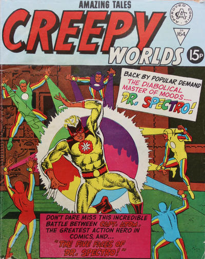 Cover for Creepy Worlds (Alan Class, 1962 series) #164