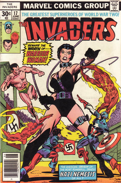 Cover for The Invaders (Marvel, 1975 series) #17 [30¢]