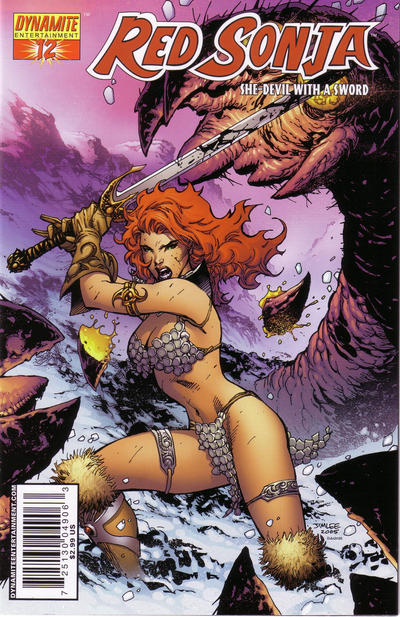 Cover for Red Sonja (Dynamite Entertainment, 2005 series) #12 [Jim Lee Cover]